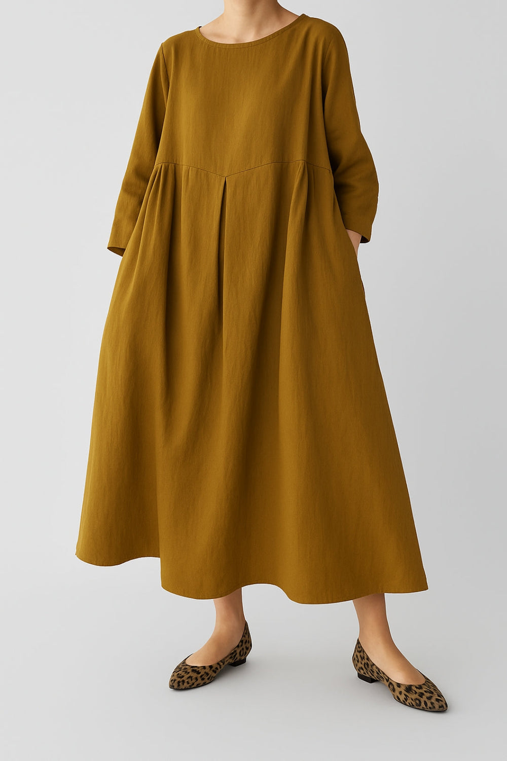 Carina | Women's Relaxed-Fit Midi Dress