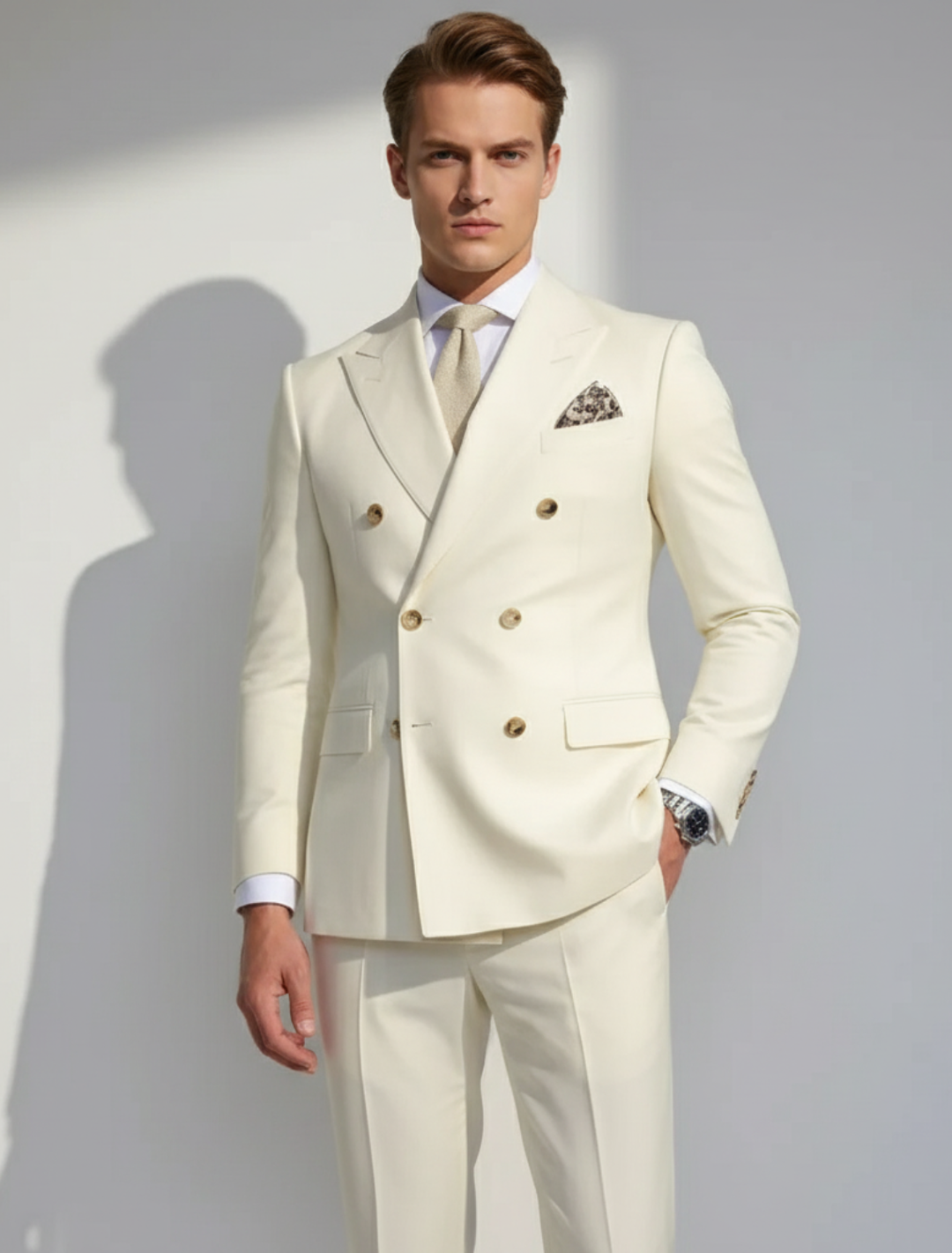 Charlie | Men's Double-Breasted Suit Set
