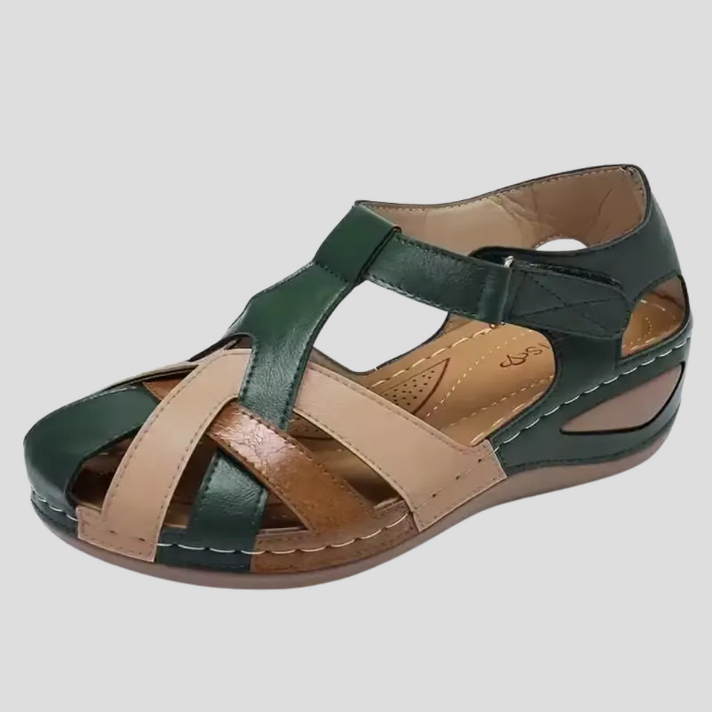 Daisy | Women’s Colorblock Closed-Toe Sandals