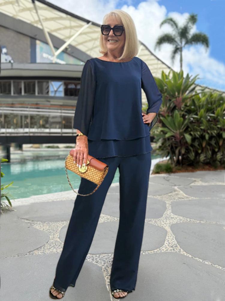 Dana | Women’s Summer Two Piece Pants Set