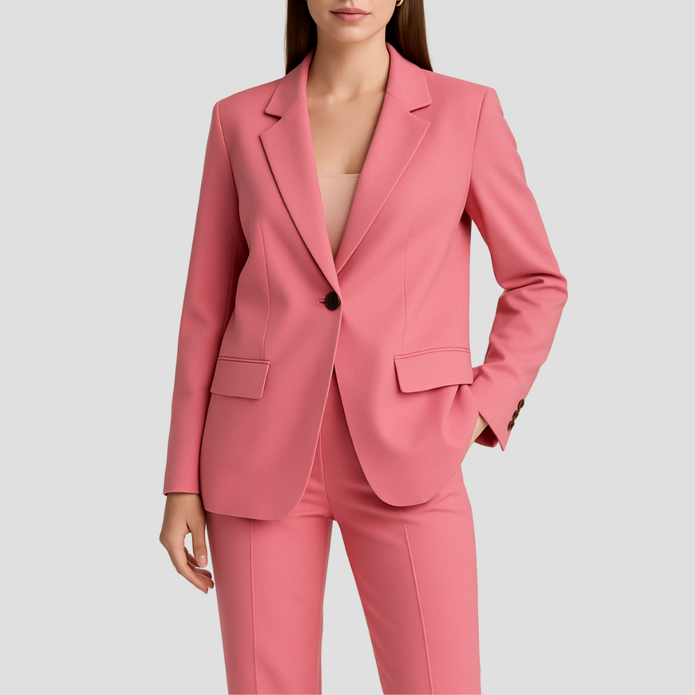 Elara | Women's Classic Tailored Two-Piece Blazer and Trouser Set