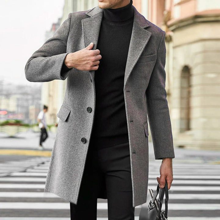 Oliver | classic office-style winter coat for men