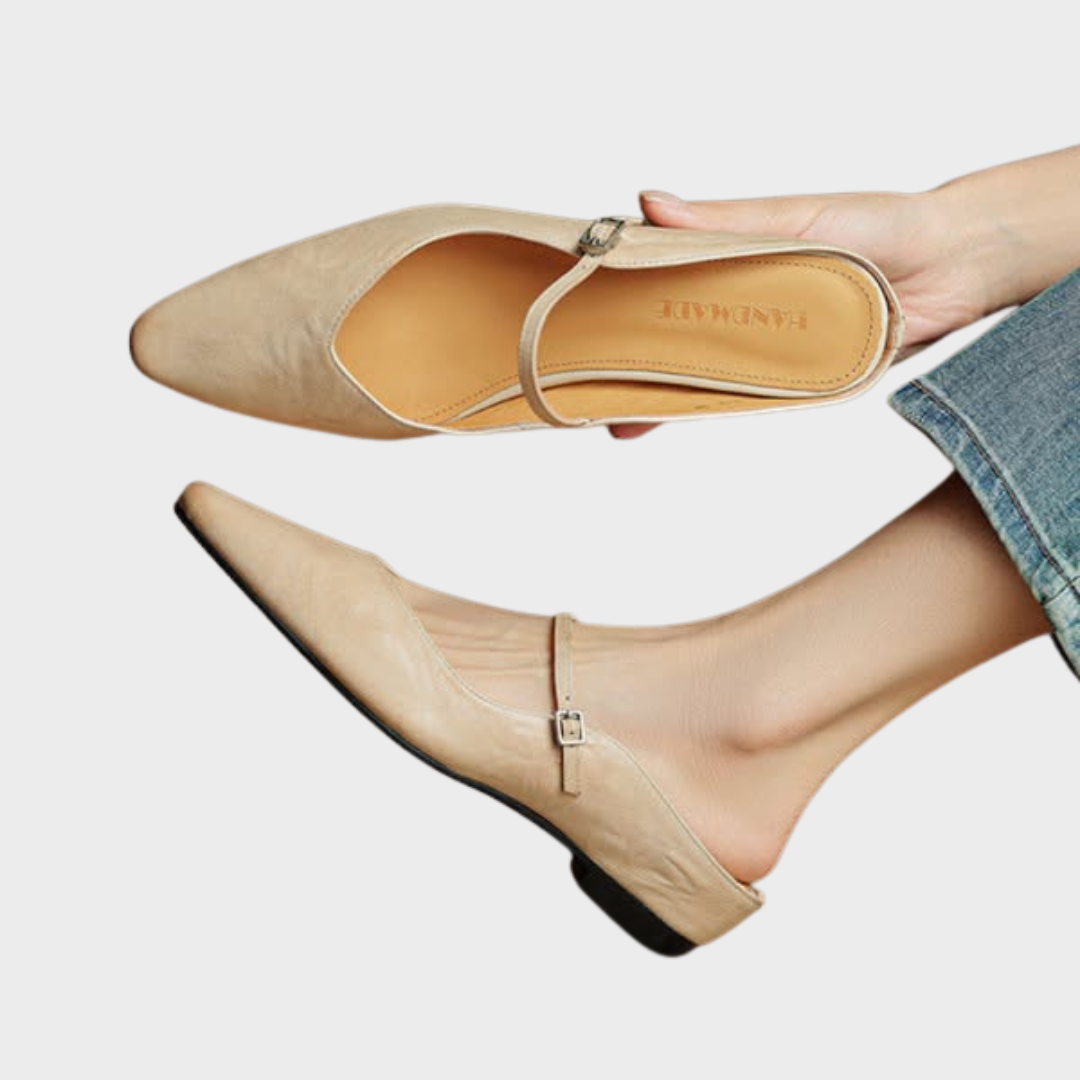 Hannah | Women's Classic Comfort Slip-On Mules