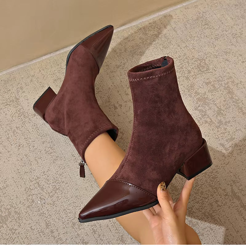 Hazel | Women’s Block Heel Ankle Boots