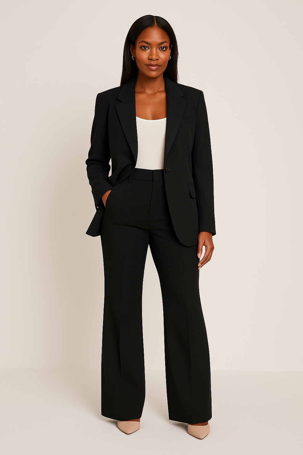 Helena | Women’s Tailored Pants Suit Set