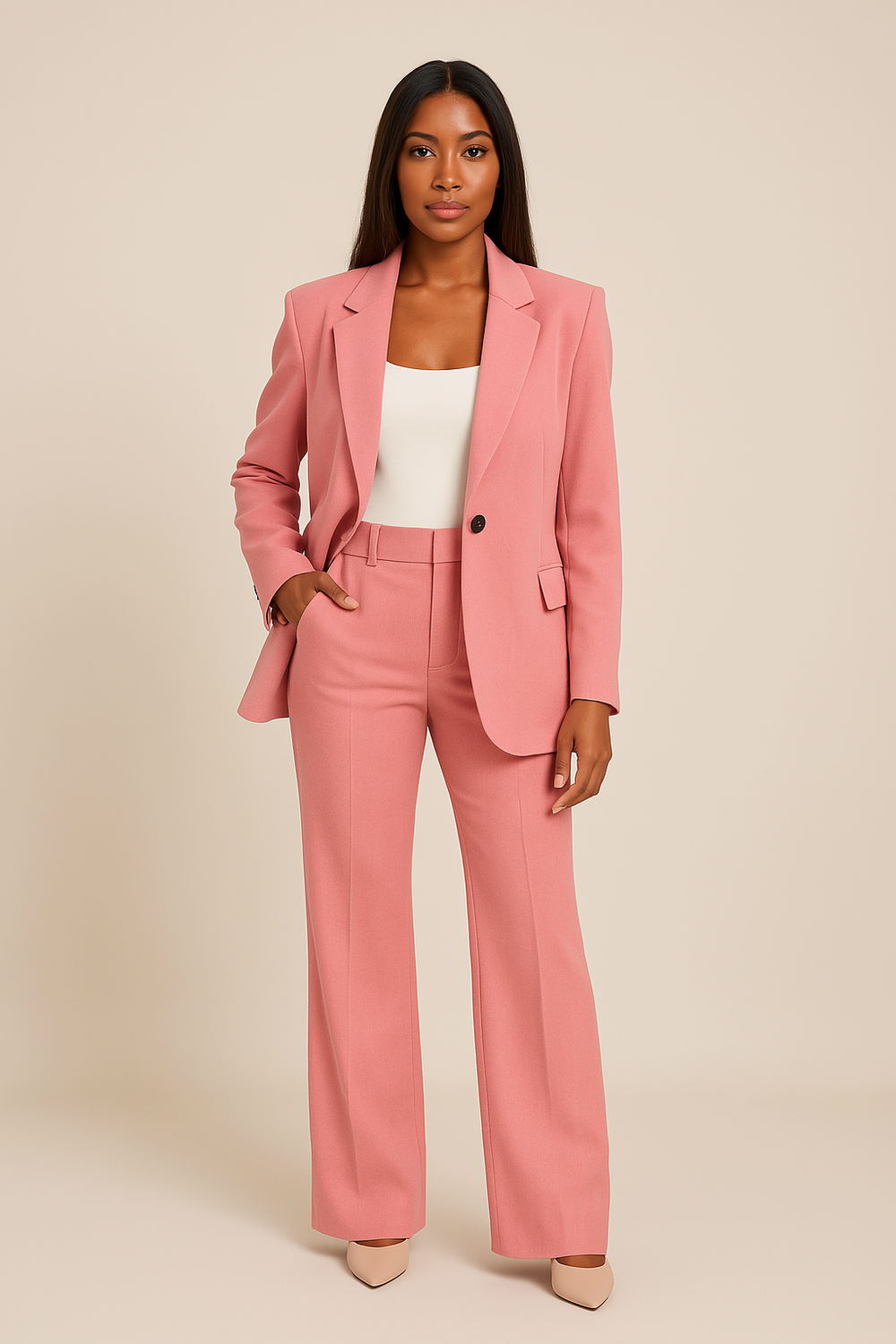 Helena | Women’s Tailored Pants Suit Set