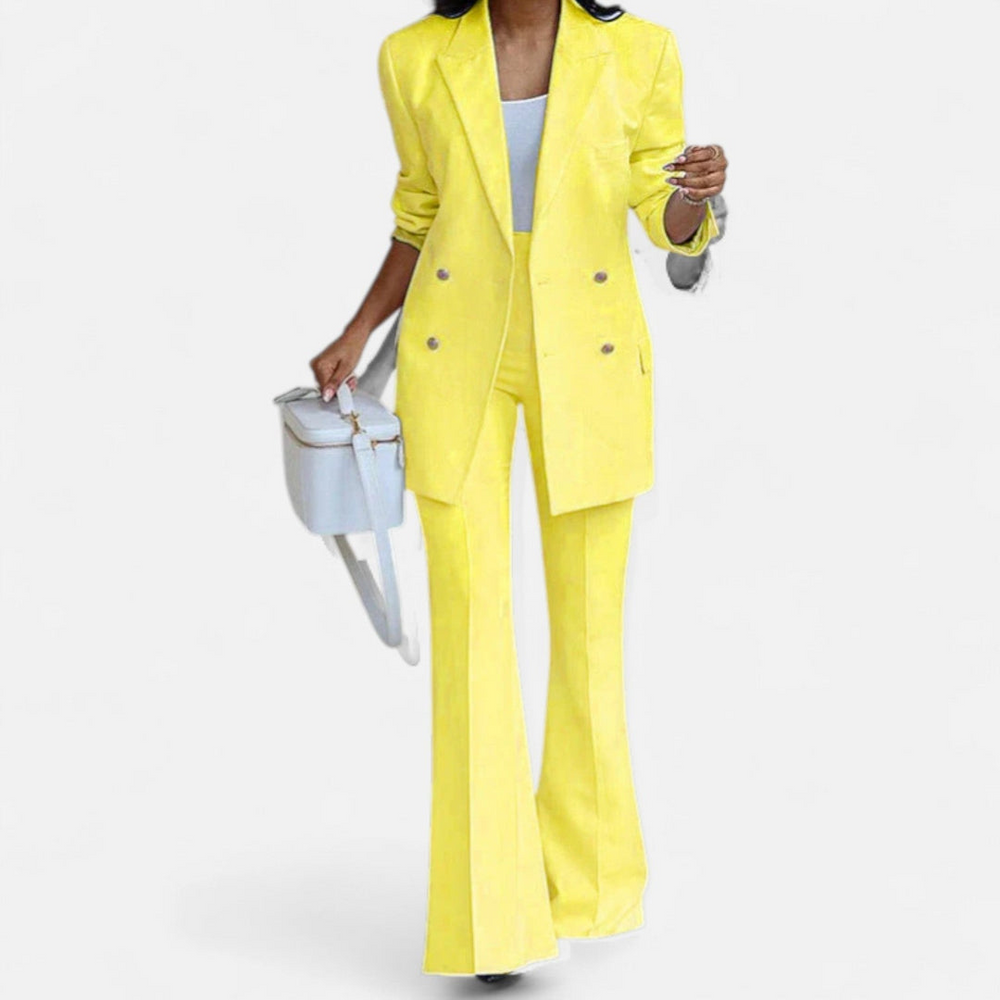 Jenny | Women's Double Breasted Pantsuit Set
