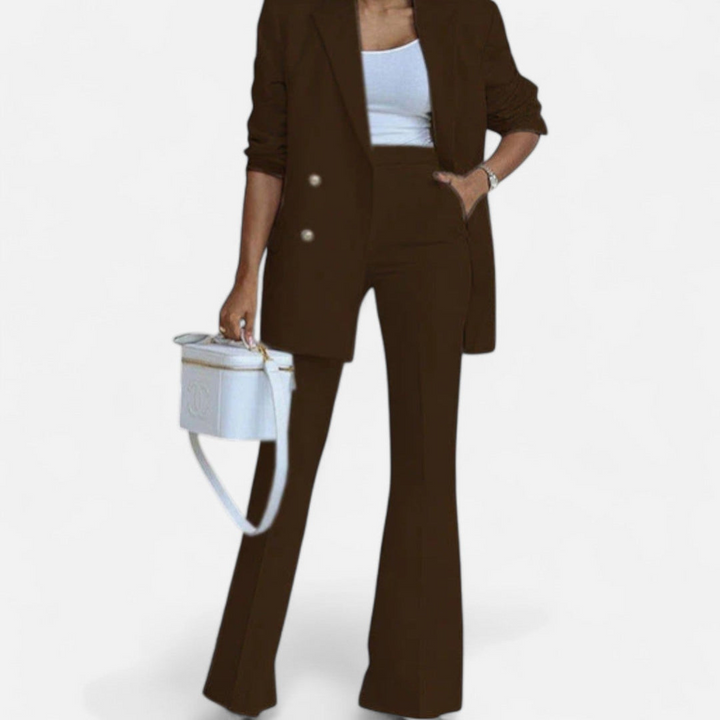 Jenny | Women's Double Breasted Pantsuit Set