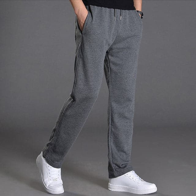 Marco | Men's Casual Relaxed Fit Elastic Waist Straight Leg Trousers