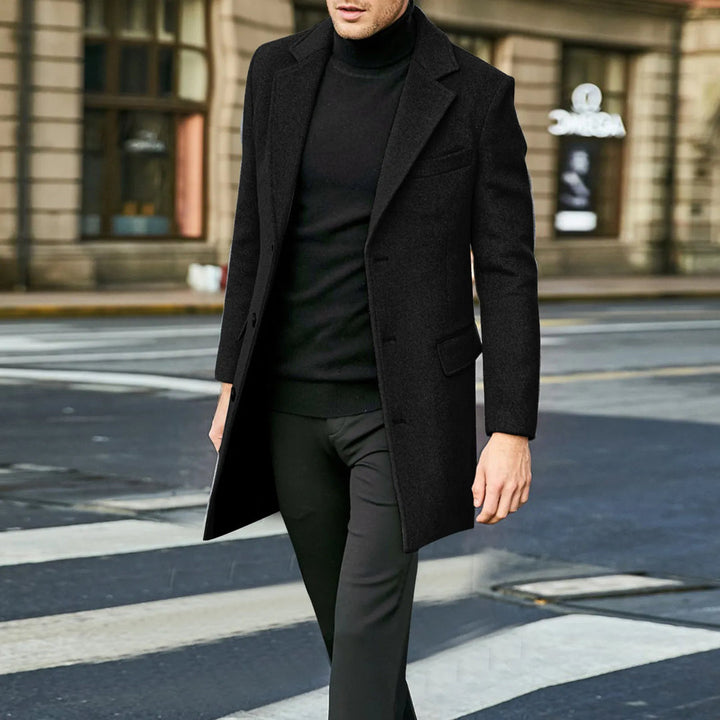 Oliver | classic office-style winter coat for men