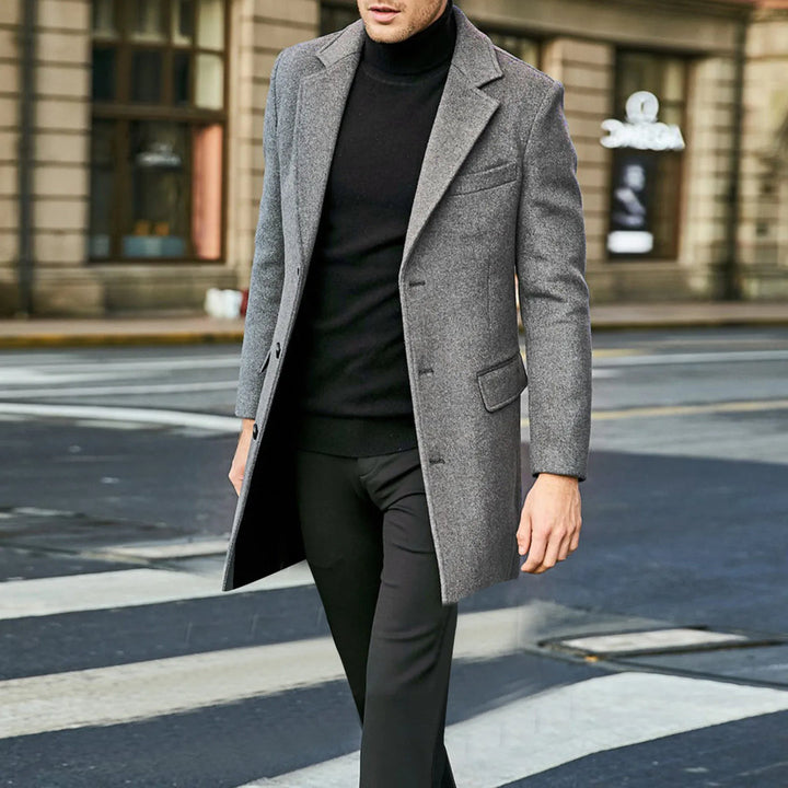 Oliver | classic office-style winter coat for men