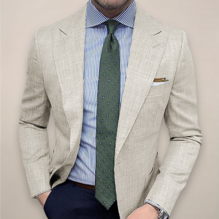 Raphael | Men's Textured Tailored Blazer Jacket Business Casual Spring