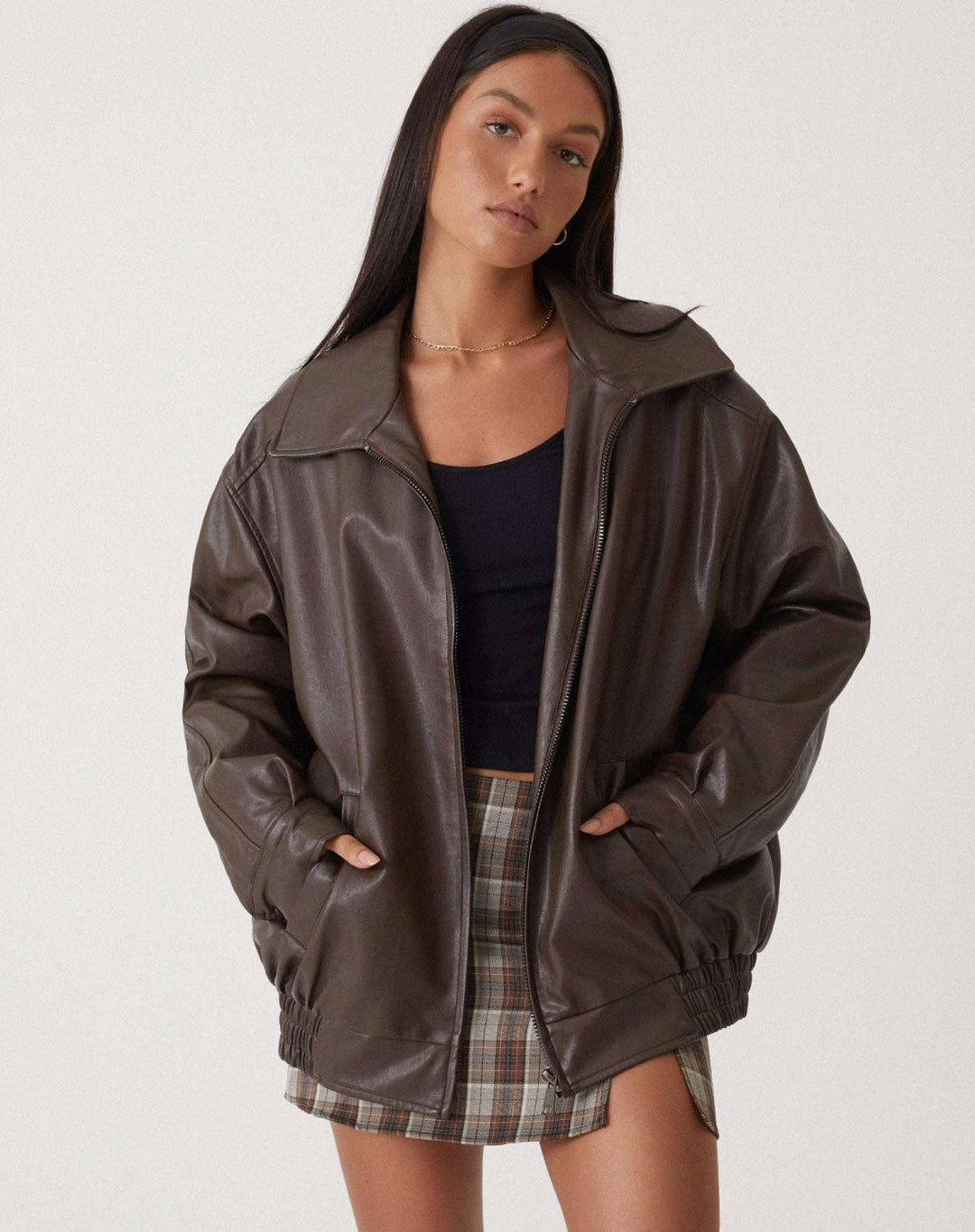 Ruby | Women's Oversized Bomber Jacket