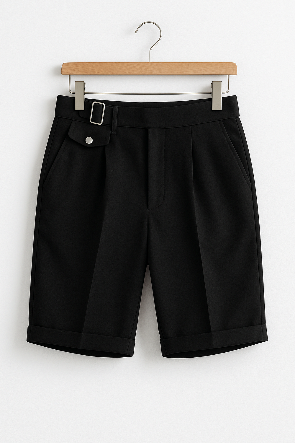 Theo | Men's Pleated Tailored Shorts