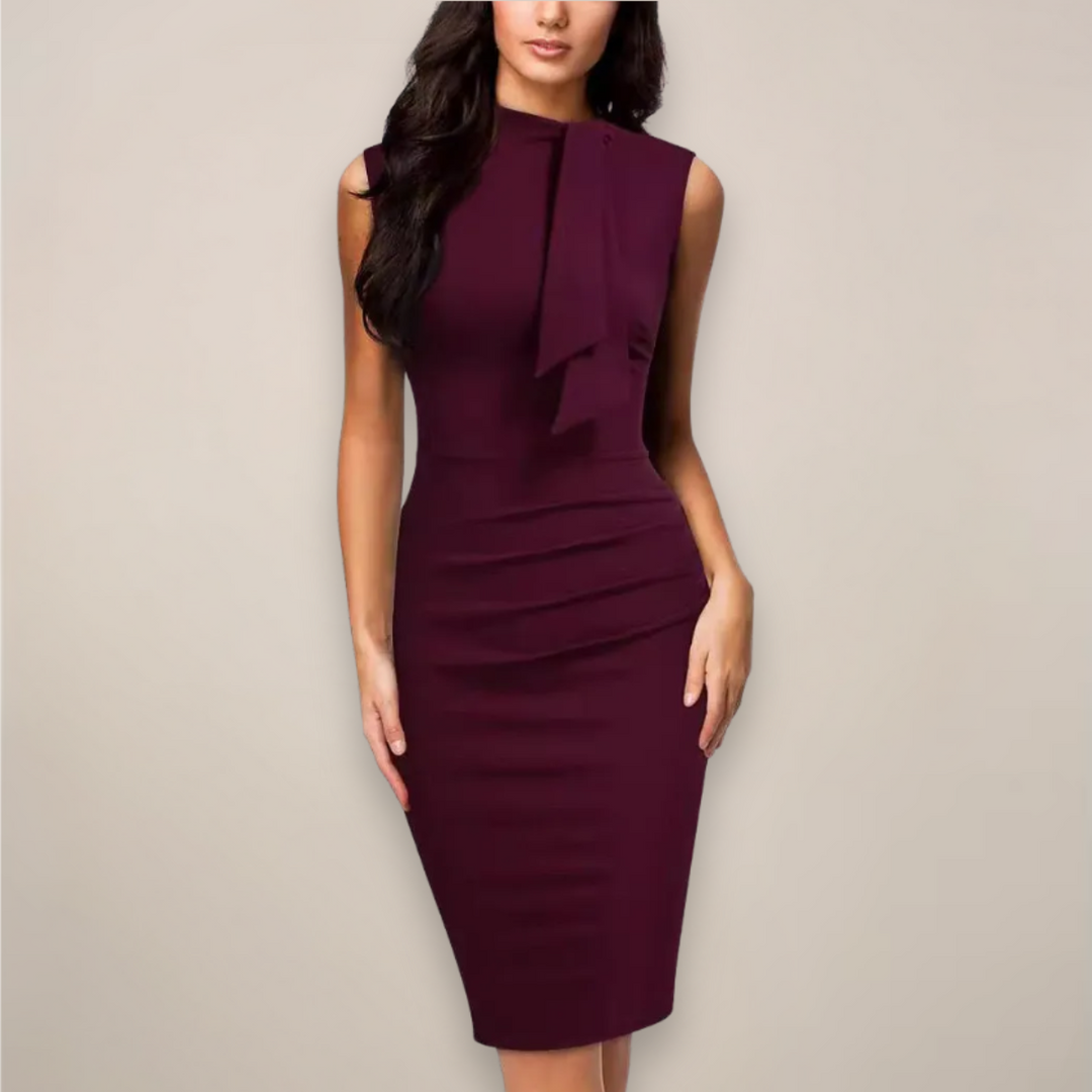 Vivienne | Women’s Sleeveless Sheath Midi Dress