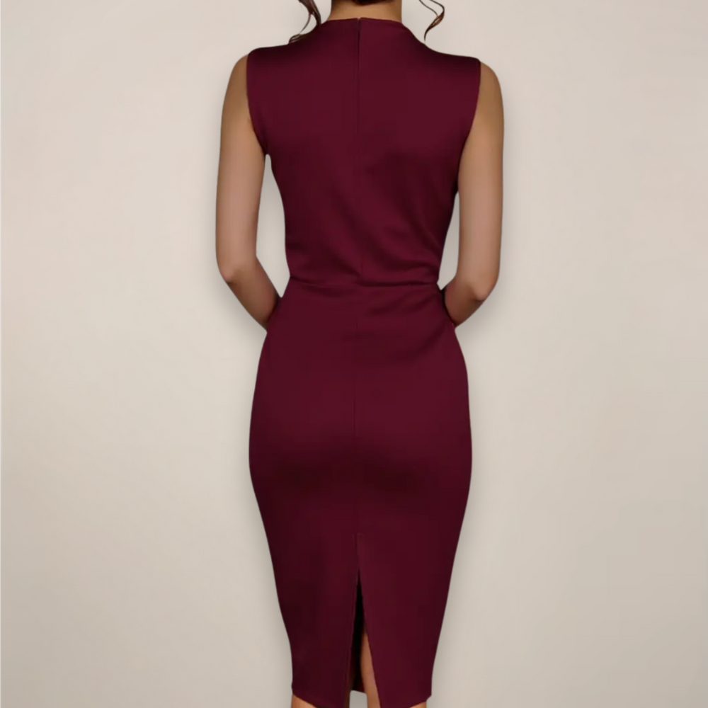 Vivienne | Women’s Sleeveless Sheath Midi Dress